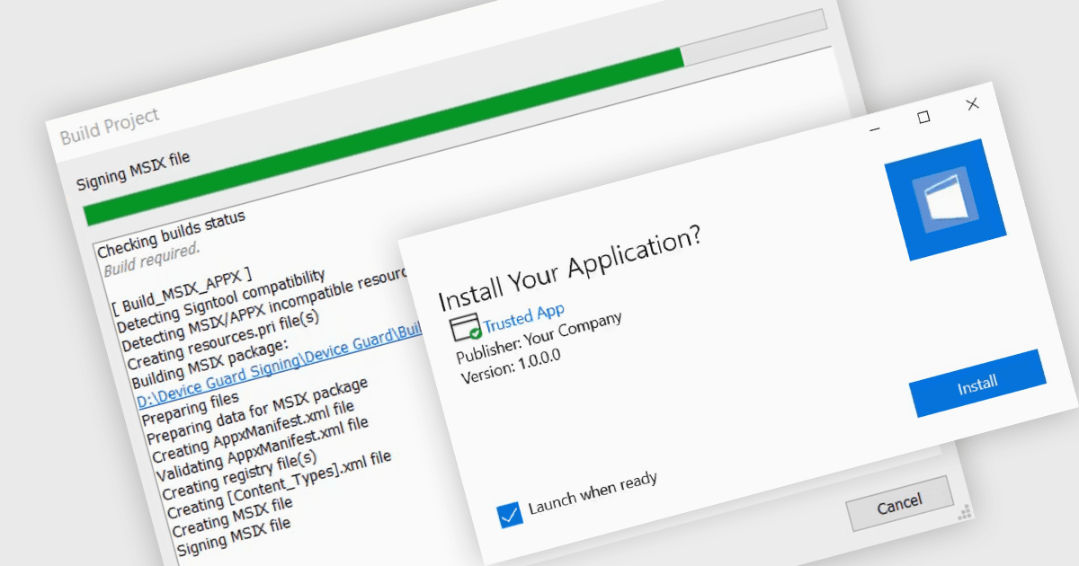 Enhance Installer Security with Digital Signatures