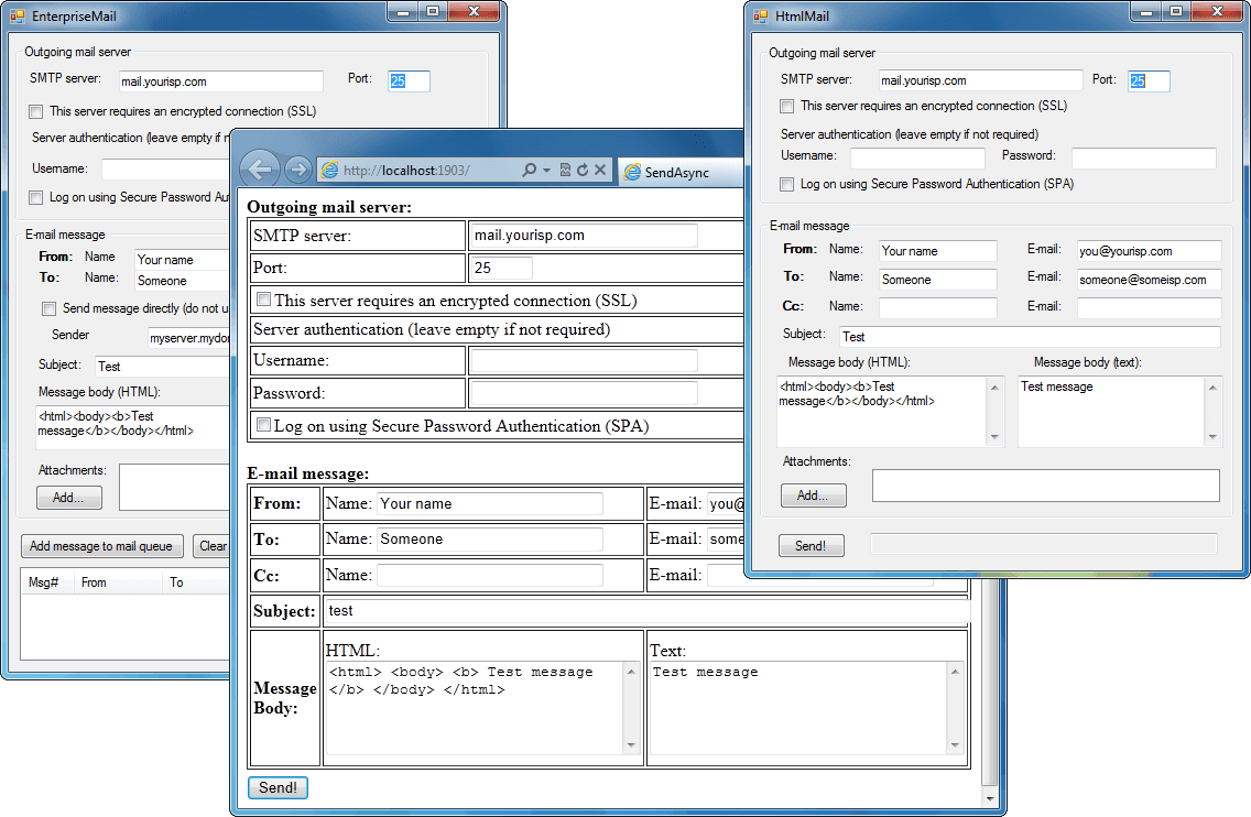 AddEmail ActiveX released