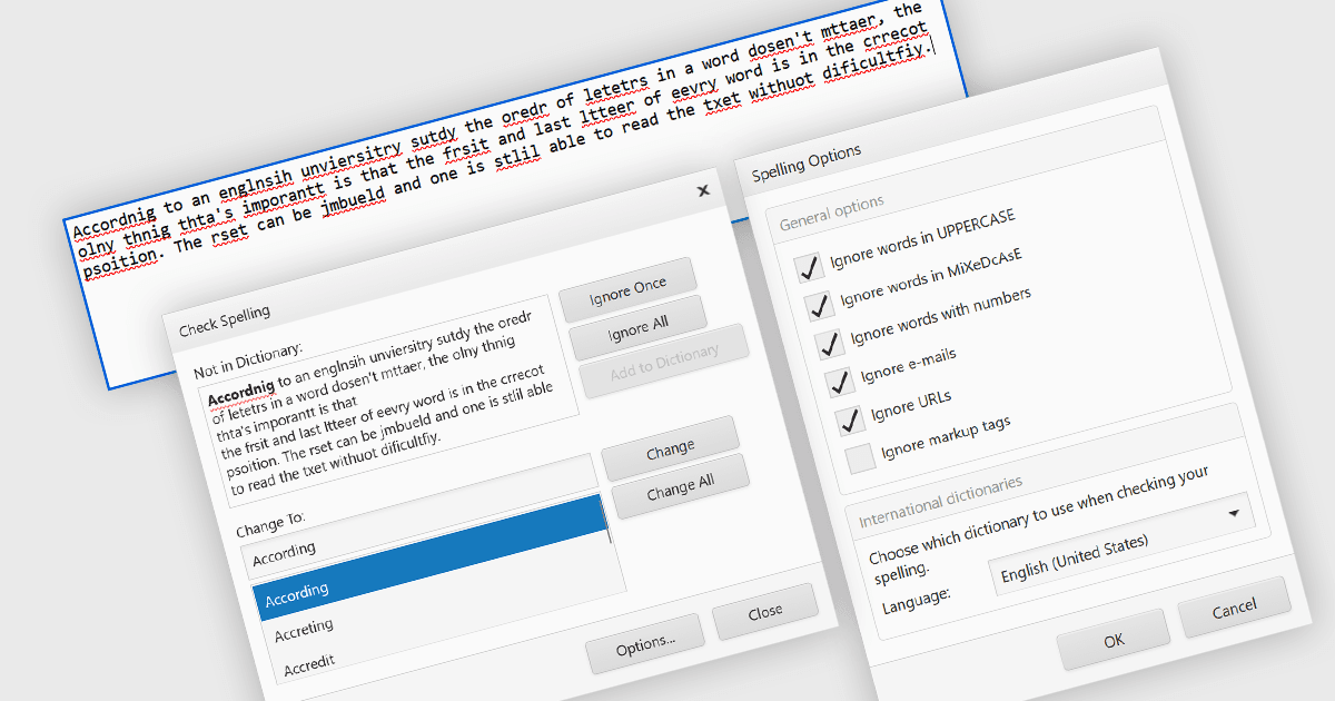 Check Spelling in ASP.NET Applications