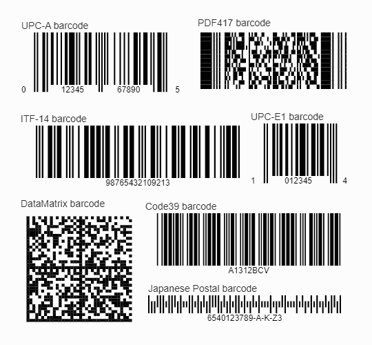ComponentOne WinForms BarCode product image