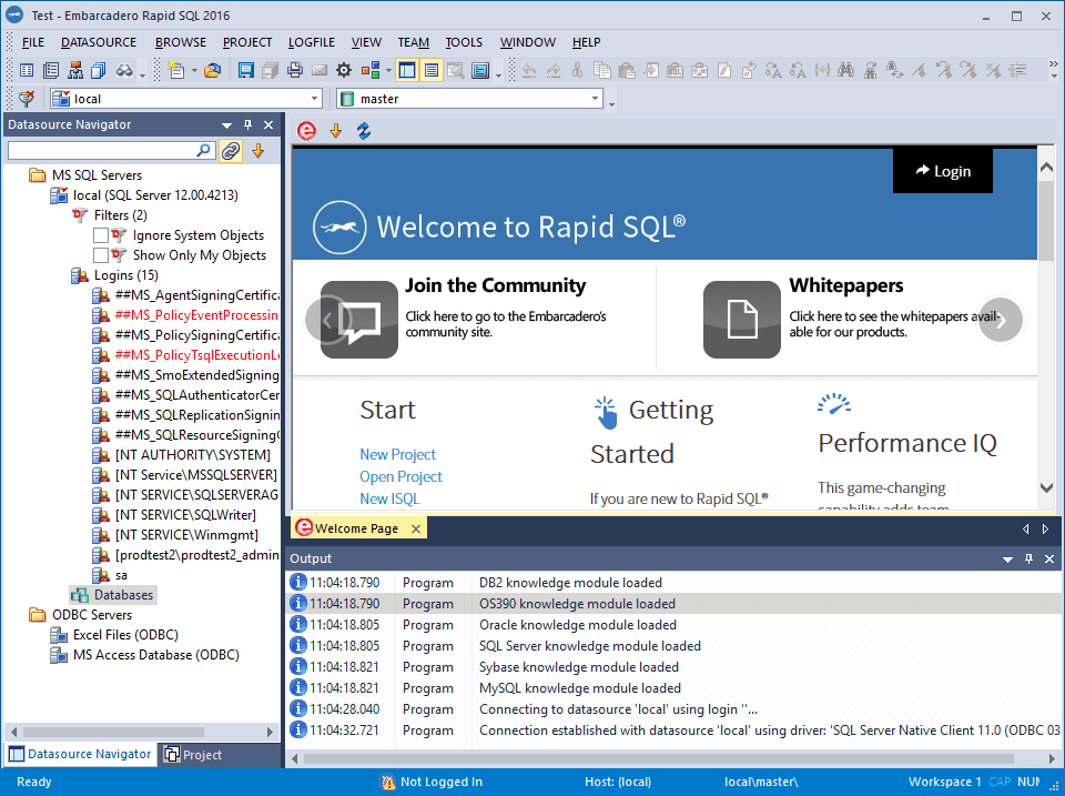 Rapid SQL Produktbild