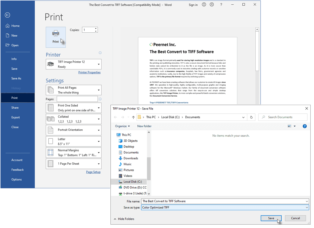 image du produit TIFF Image Printer