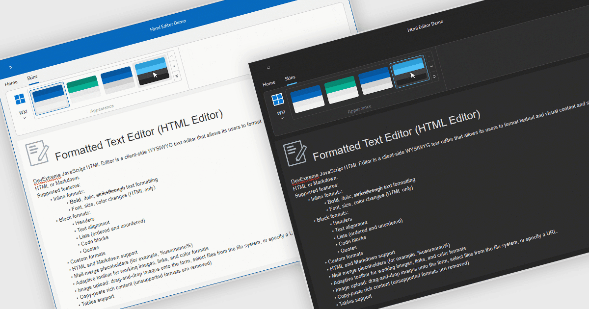 Switch Visual Themes with VCL Skins and Palettes