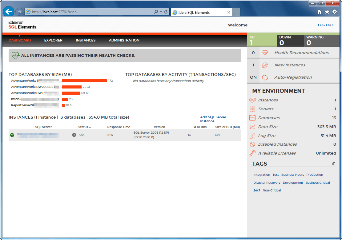 SQL Elements released
