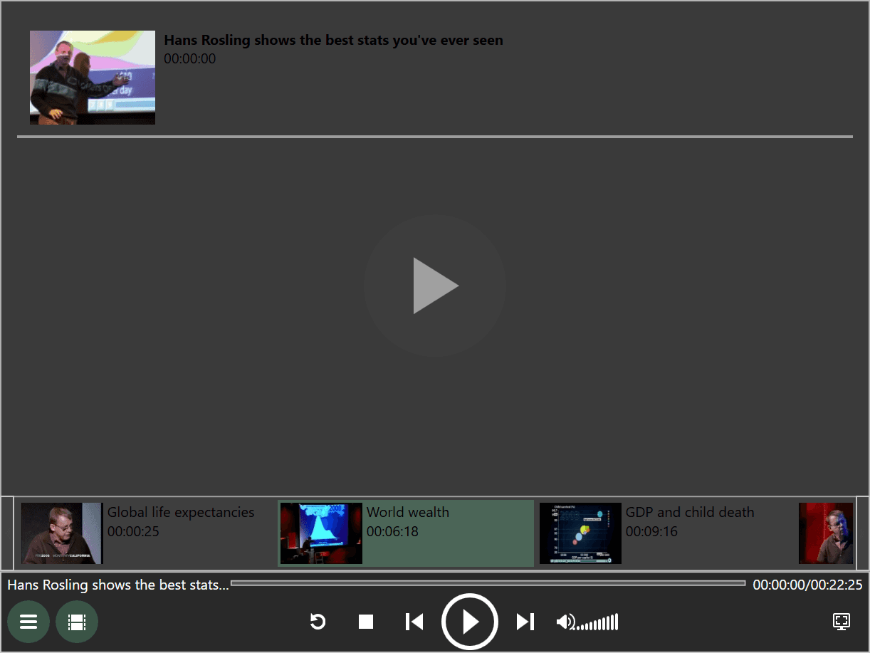 ComponentOne WPF MediaPlayer product image