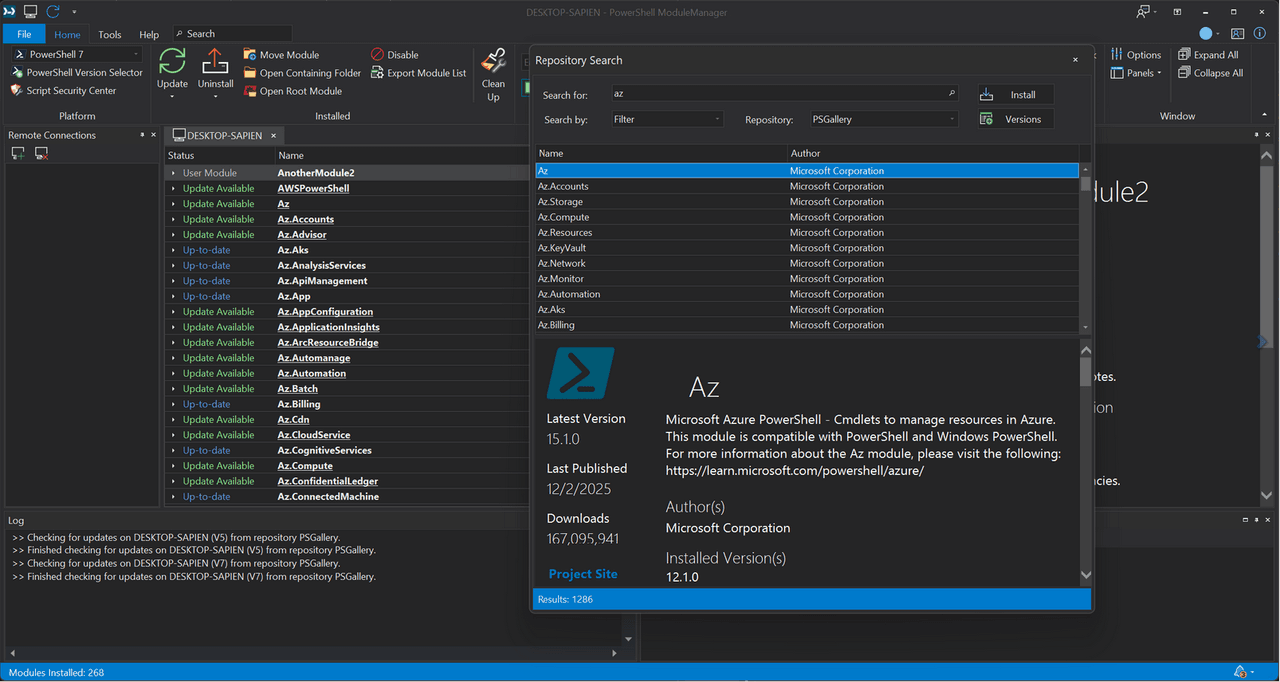 immagine del prodotto PowerShell ModuleManager