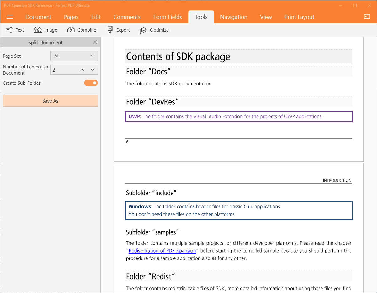 imagen del producto PDF Xpansion SDK - PDF Combiner and Splitter