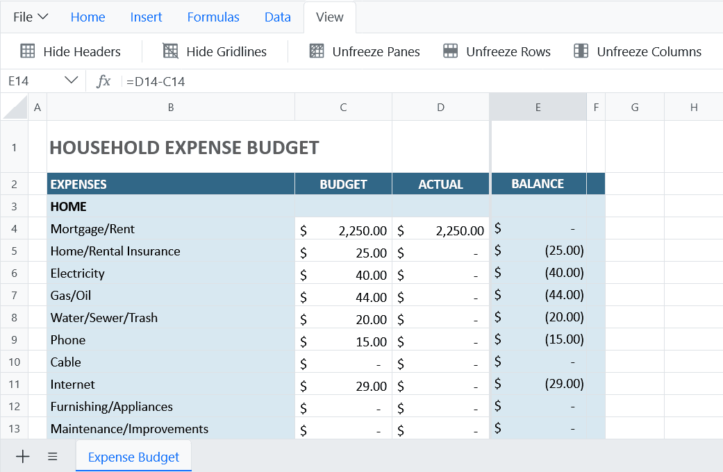Syncfusion Angular Spreadsheet Editor SDK product image