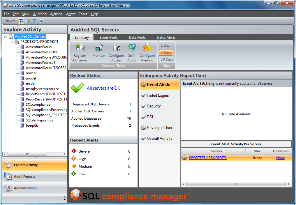 SQL Compliance Manager released