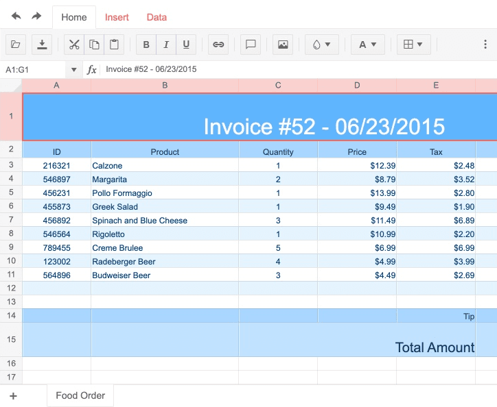 Telerik UI for ASP.NET MVC Spreadsheet product image Telerik UI for ASP.NET MVC Spreadsheet product image