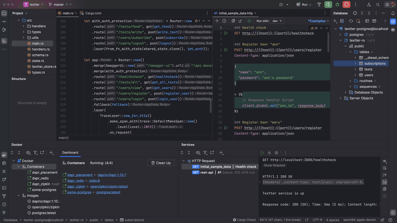 An IDE for Rust developers.
