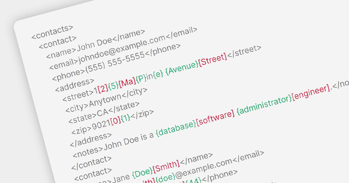 Easily Compare XML Documents