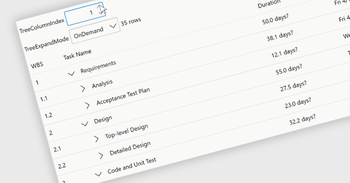 Easily Display Hierarchical Data in a WPF Grid