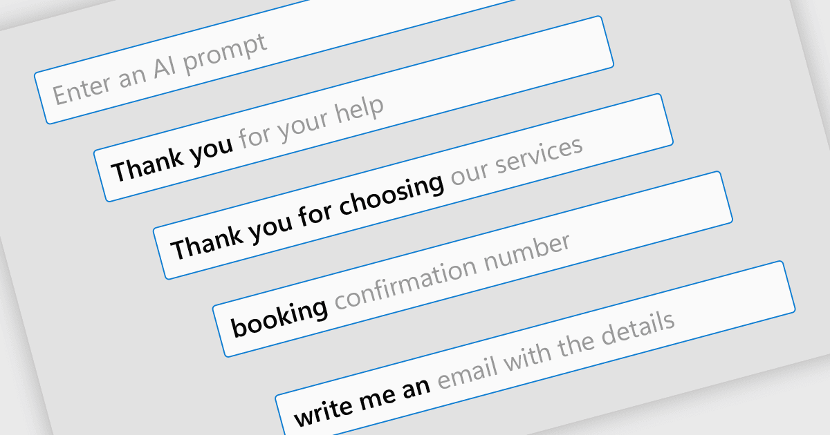 Simplify Text Input with AI-Driven Autocompletion