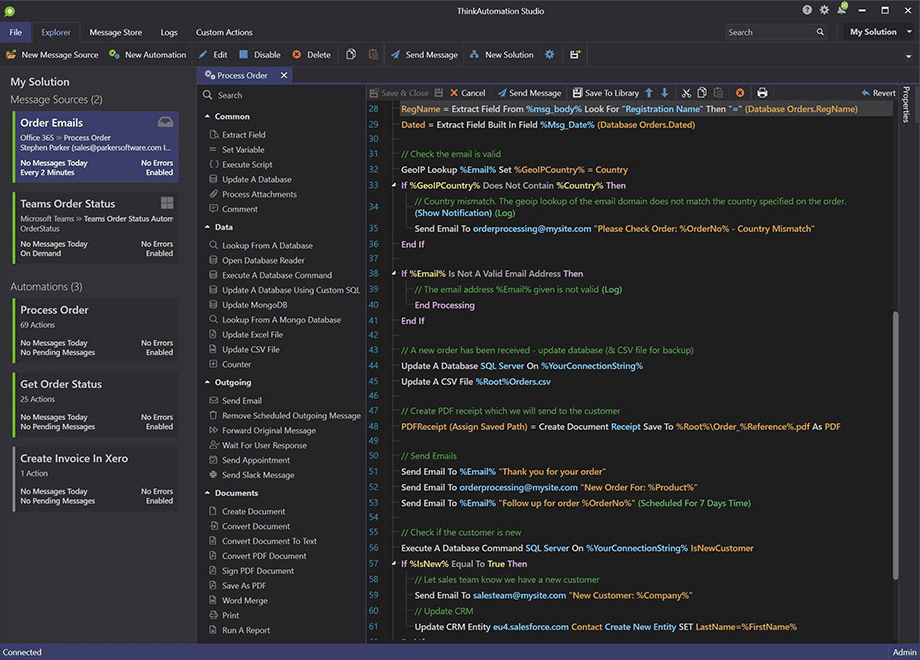 ThinkAutomation Produktbild