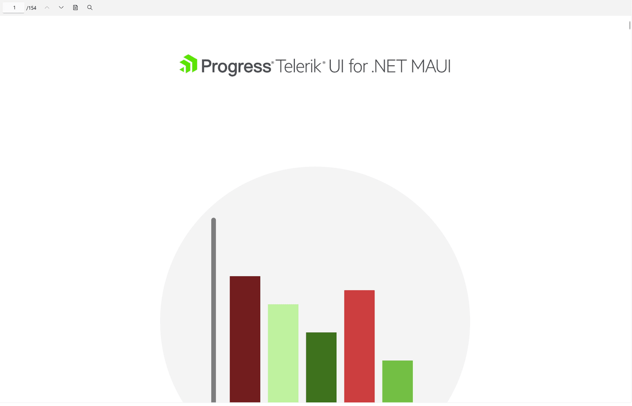 Telerik UI for .NET MAUI PDF Viewer product image Telerik UI for .NET MAUI PDF Viewer product image