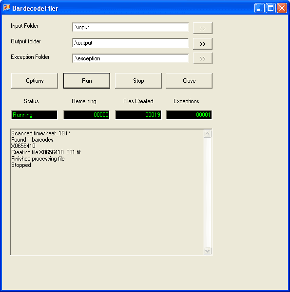 Split and rename TIFs based on barcodes