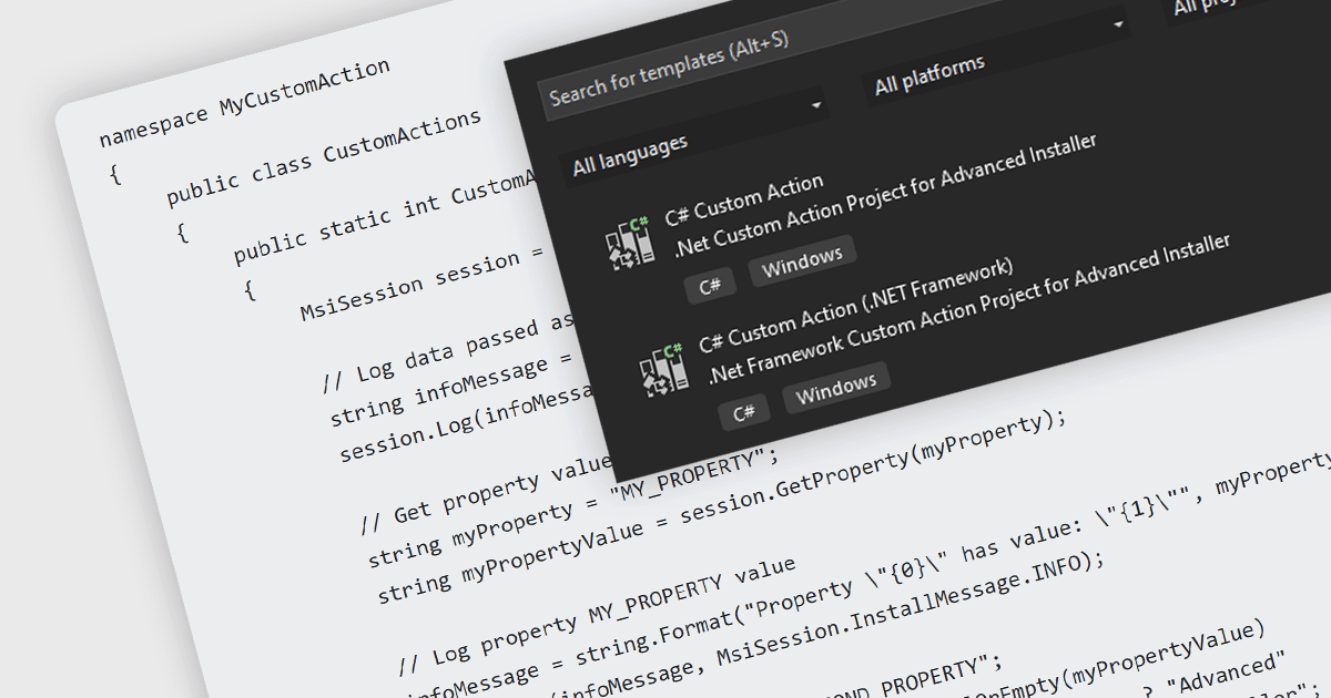 Streamline Installation Customization with .NET