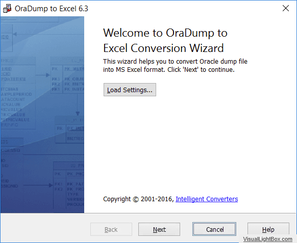 Oracle Dump to Microsoft Excel product image