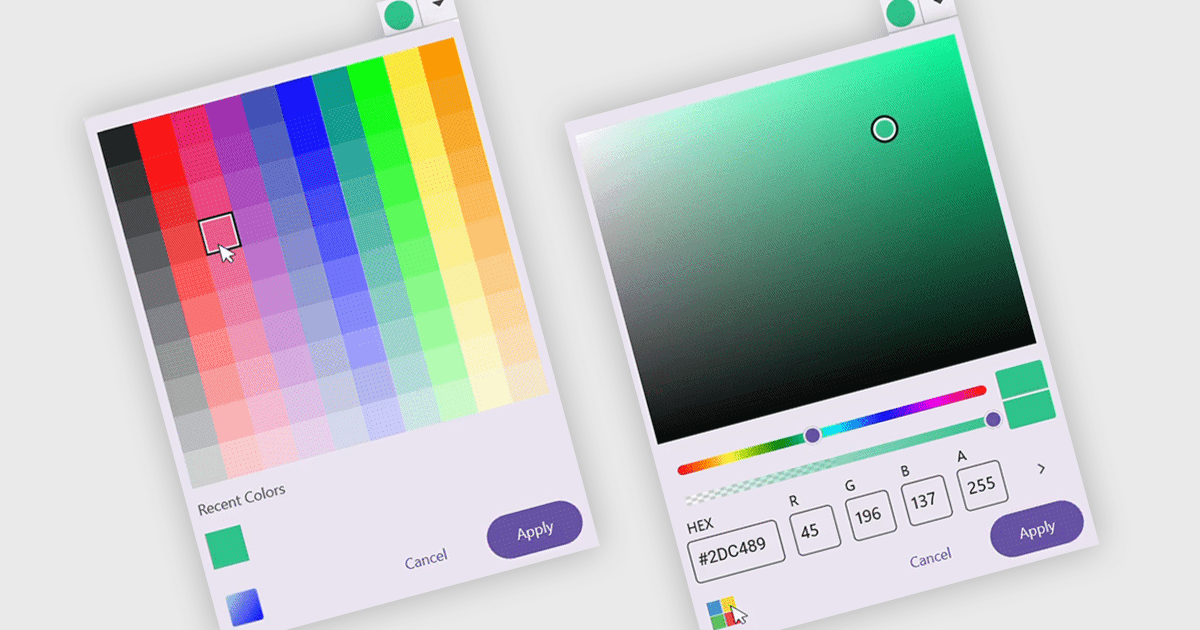 Fine-Tune Color Aesthetics with Precision Input