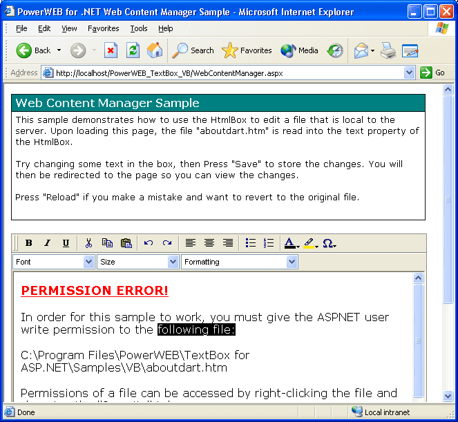 PowerWEB TextBox for ASP.NET product image