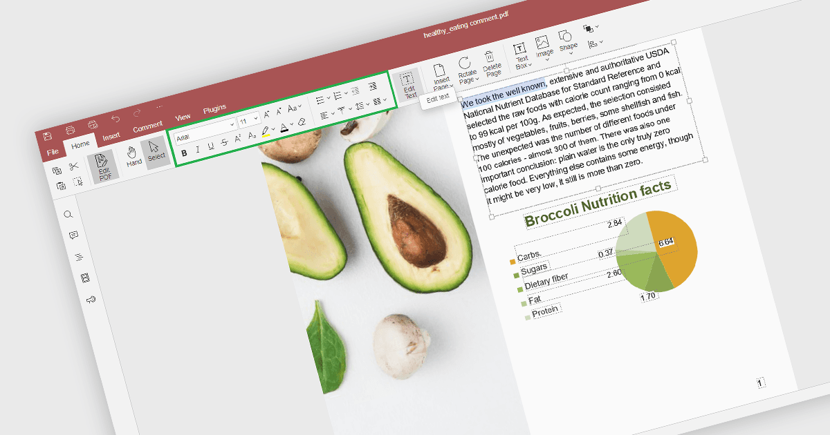 Directly Edit Text in PDF Files with a Native PDF Editor