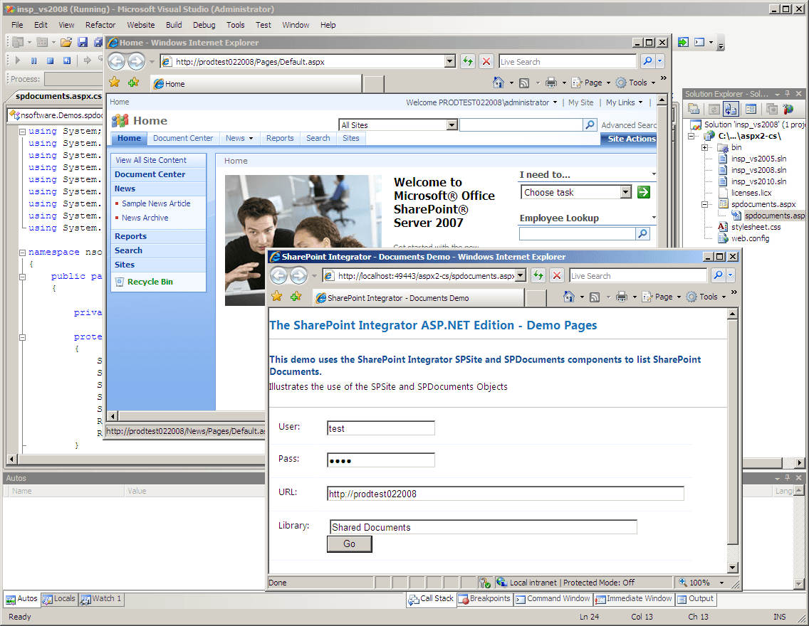 SharePoint Integrator now available