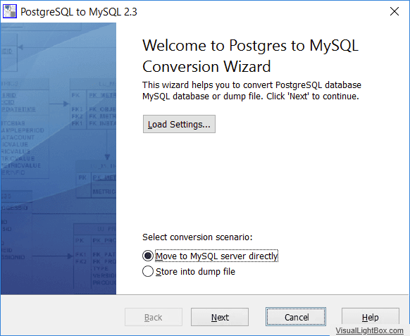 PostgreSQL to MySQL product image