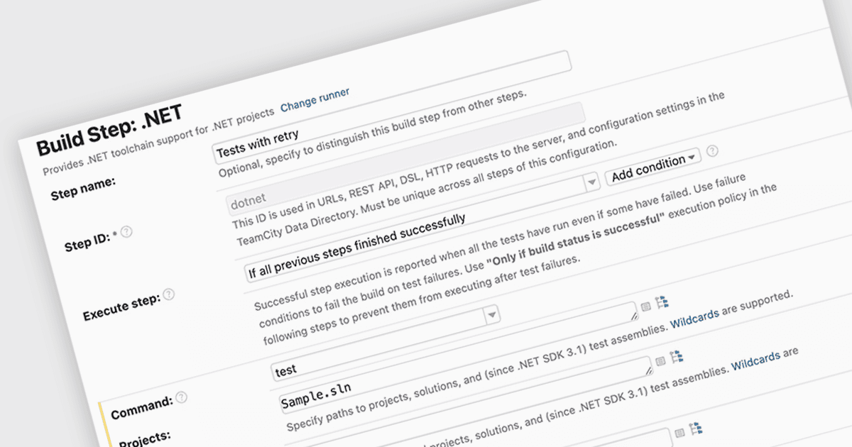 Improve Build Stability with .NET Test Retry Policies
