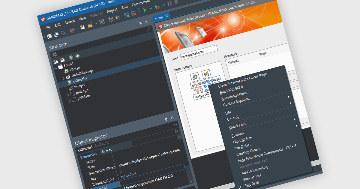 Build Internet Apps with Confidence in RAD Studio 13
