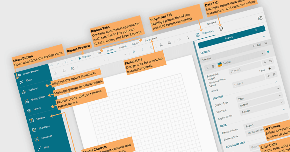 Add a Powerful Report Designer to Your Web App