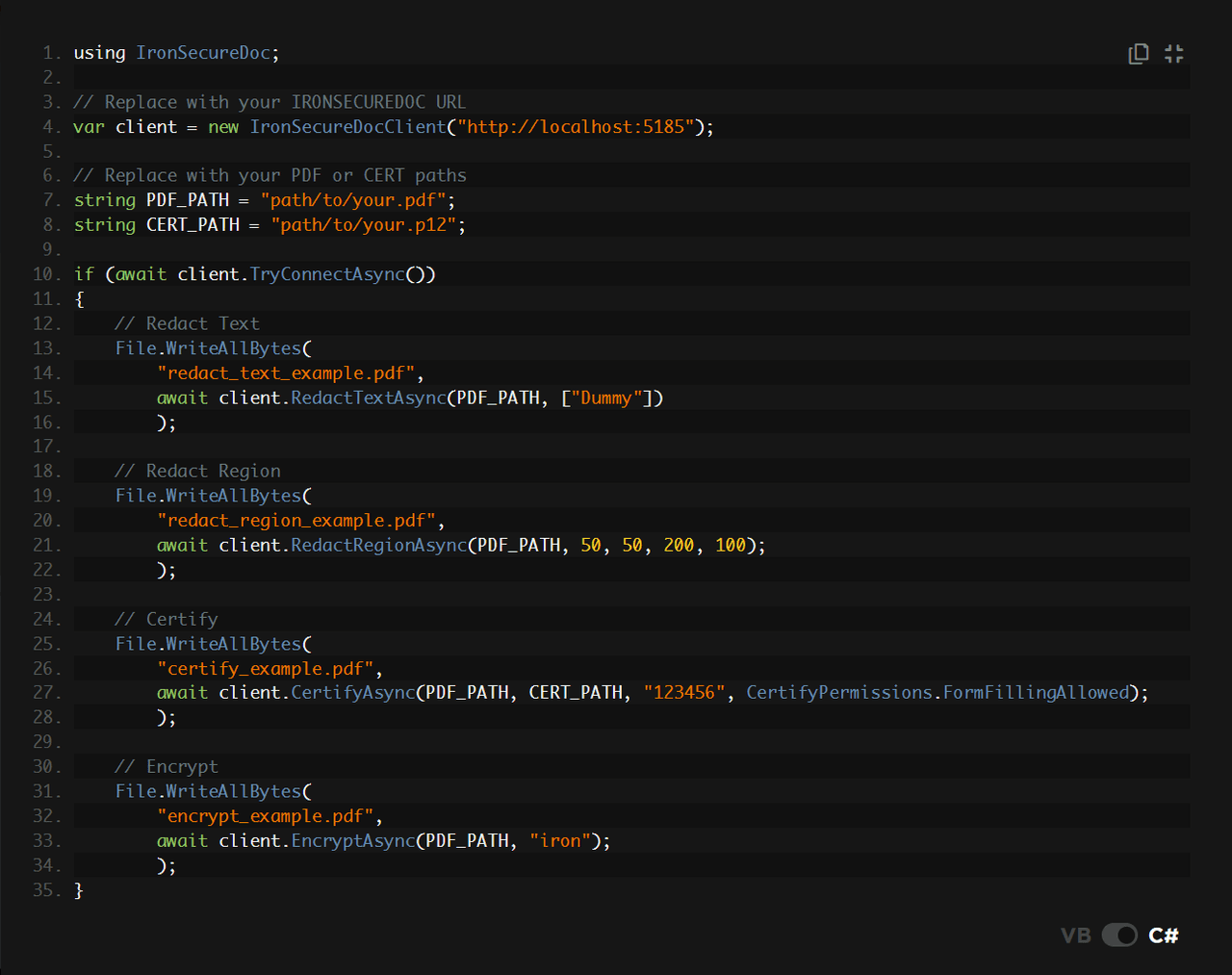 IronSecureDoc Produktbild