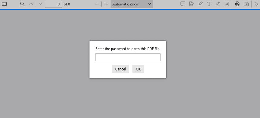 Add Password & Permissions to PDF Files