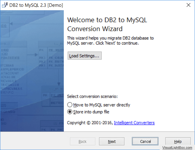 IBM DB2 to MySQL product image