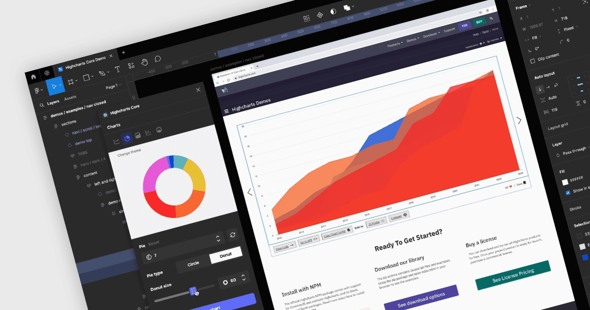 Add Highcharts to Figma Design Projects