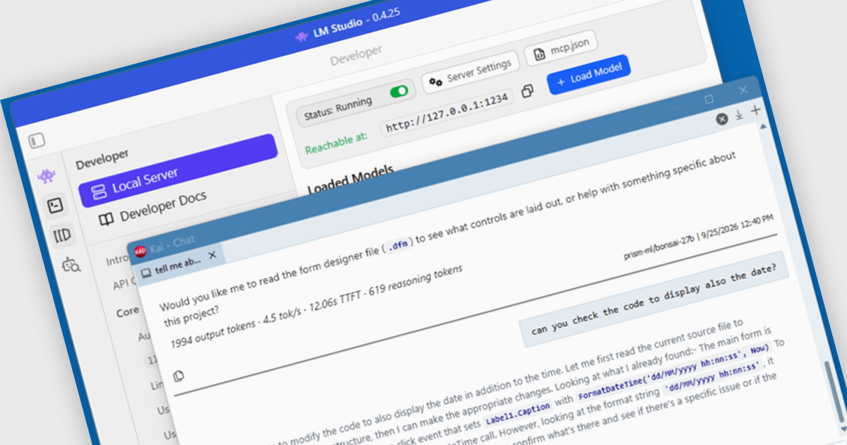 Improve Local AI Workflows in RAD Studio