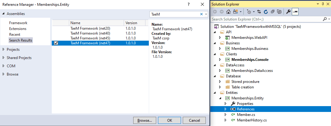 imagen del producto TaeM Framework