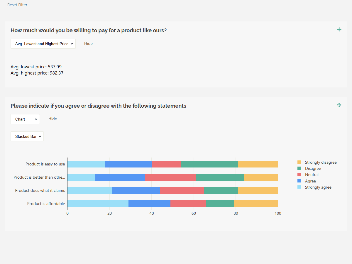 SurveyJS Dashboard product image