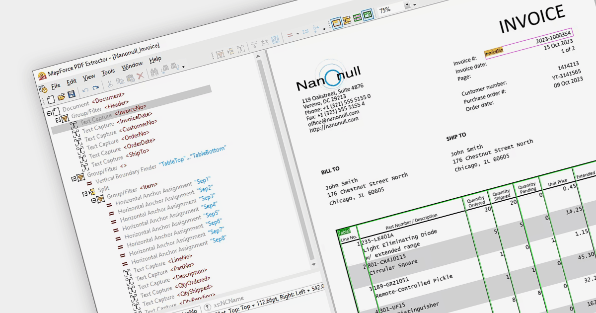 Extract Data from PDF Files