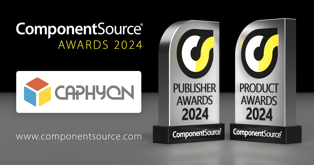 Caphyon Wins Three ComponentSource Awards