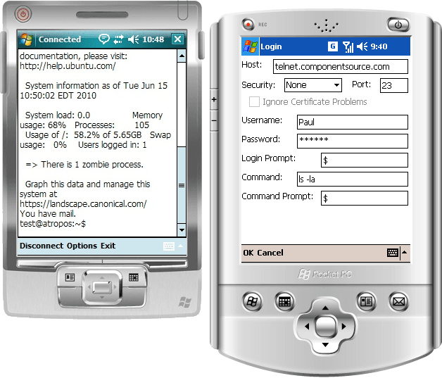 Telnet for .NET CF now available