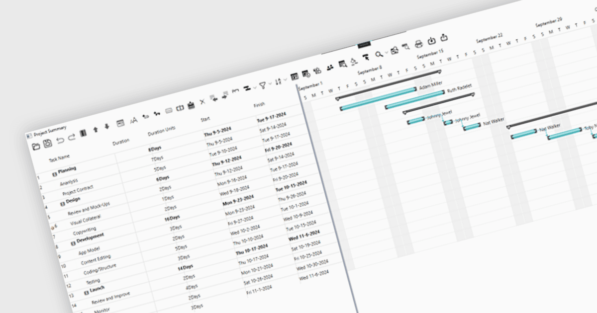 Learn How to Build a WPF Gantt Chart Control