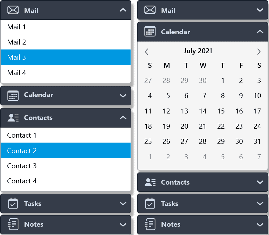 ComponentOne WinUI UI Navigation Controls Produktbild