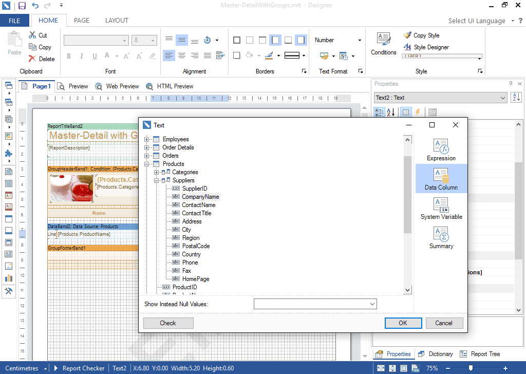 imagem do produto Stimulsoft Reports.WEB