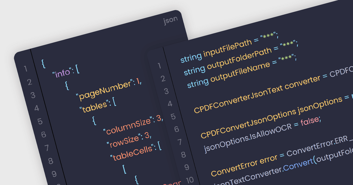 Convert Extracted Content from PDF to JSON