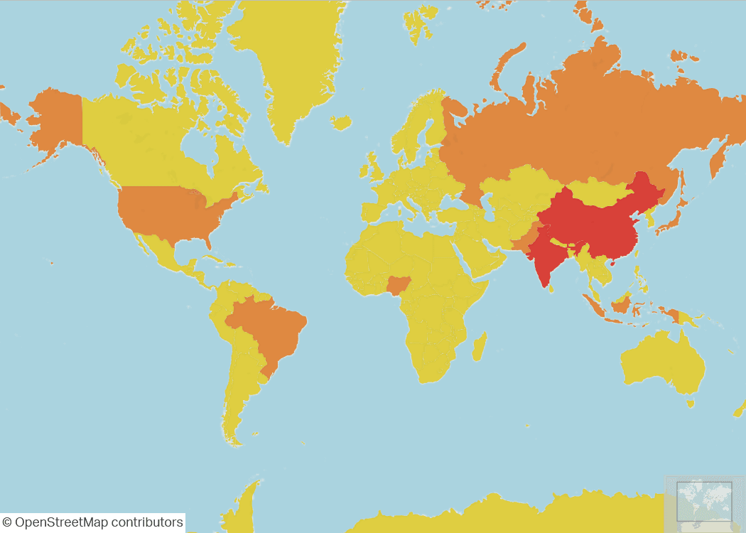Infragistics Ultimate UI for jQuery Geographic Map product image