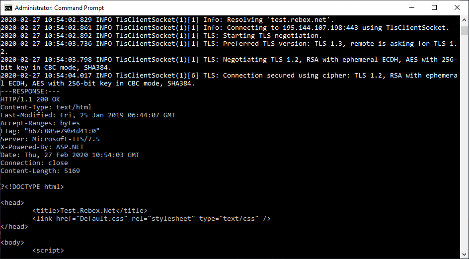 A TLS library for modern and legacy platforms.