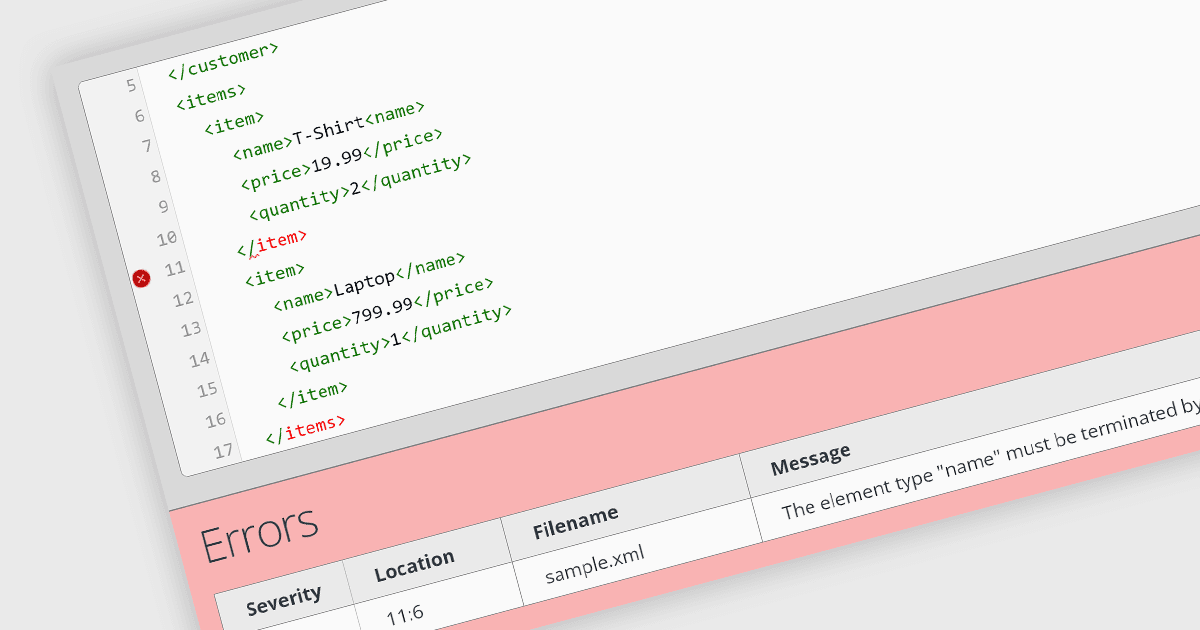 Improve XML Document Development Efficiency