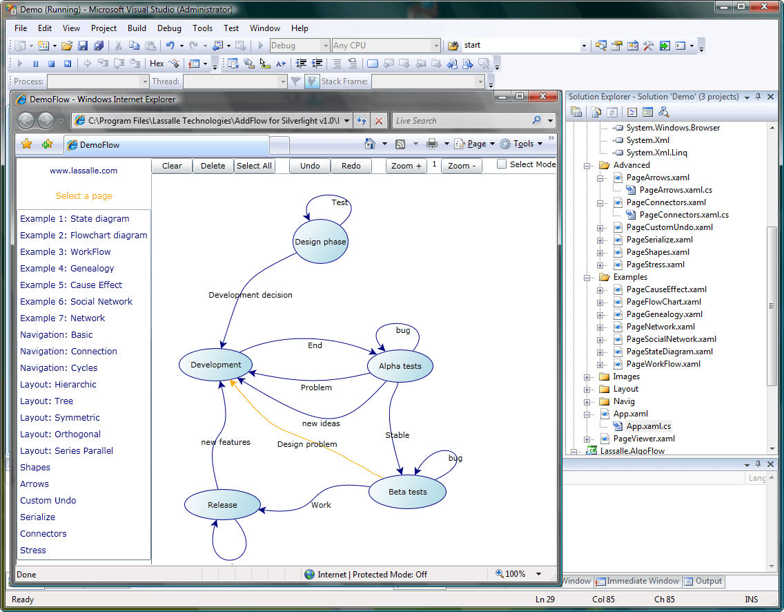 AddFlow for Silverlight improves label flexibility