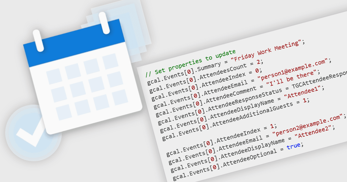 Integrate Cloud Calendar Management in Your Apps